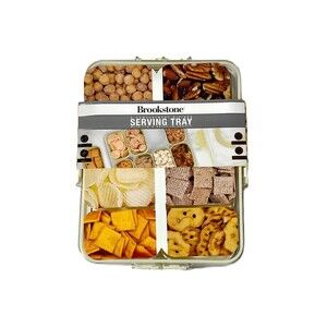 Brookstone- 8 Compartment Divided Serving Tray
